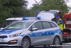 Pościg i strzały w Strzelinie. Kierowca w końcu został schwytany