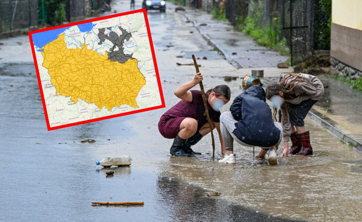IMGW ostrzega: po upałach nadciągają burze i podtopienia
