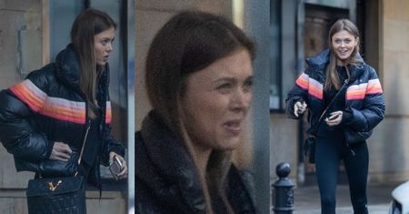 Joanna Opozda w szykownych leginsach odwiedza ekskluzywny butik z torebką za 9 tysięcy złotych (ZDJĘCIA)