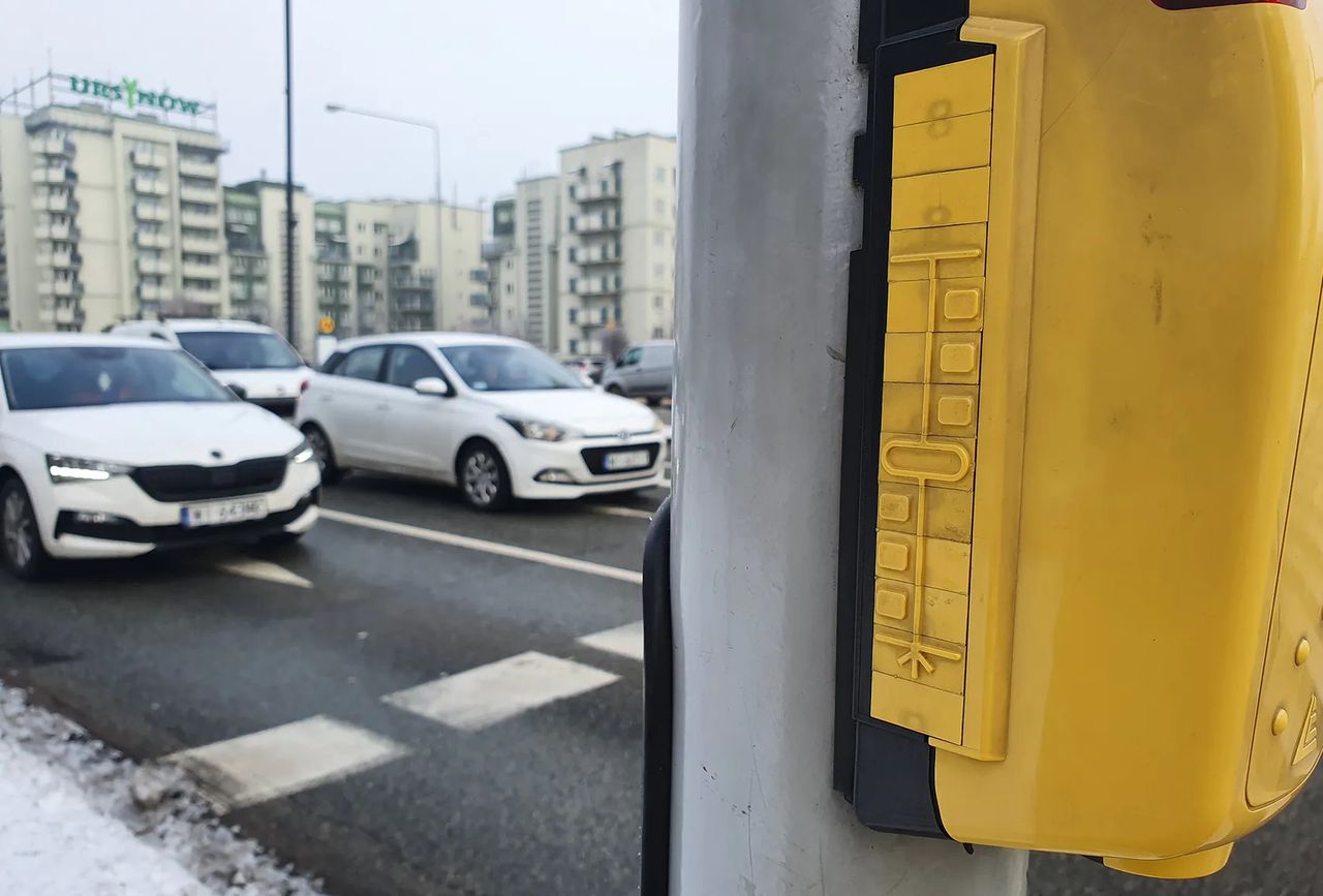 Sekretny przycisk dla pieszych. Ma ważną funkcję