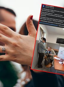 Zaręczyli się przy urnie wyborczej. "Najgorsze miejsce do oświadczyn"
