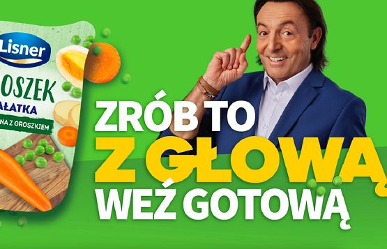„Zrób to z głową. Weź gotową!” zachęca Lisner w nowej kampanii