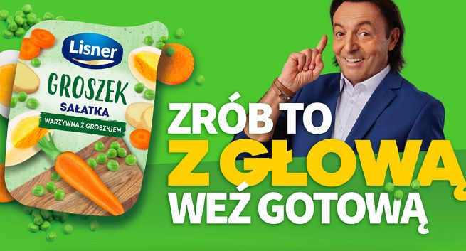„Zrób to z głową. Weź gotową!” zachęca Lisner w nowej kampanii