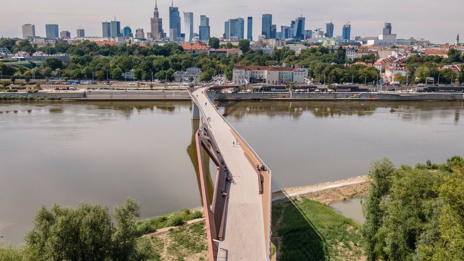 Kładka w Warszawie