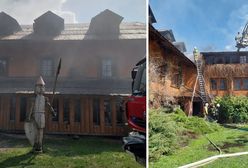 Płonął znany hotel. Pożar na Mazurach