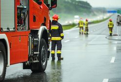 Makabra na autostradzie A2. Droga do granicy zablokowana