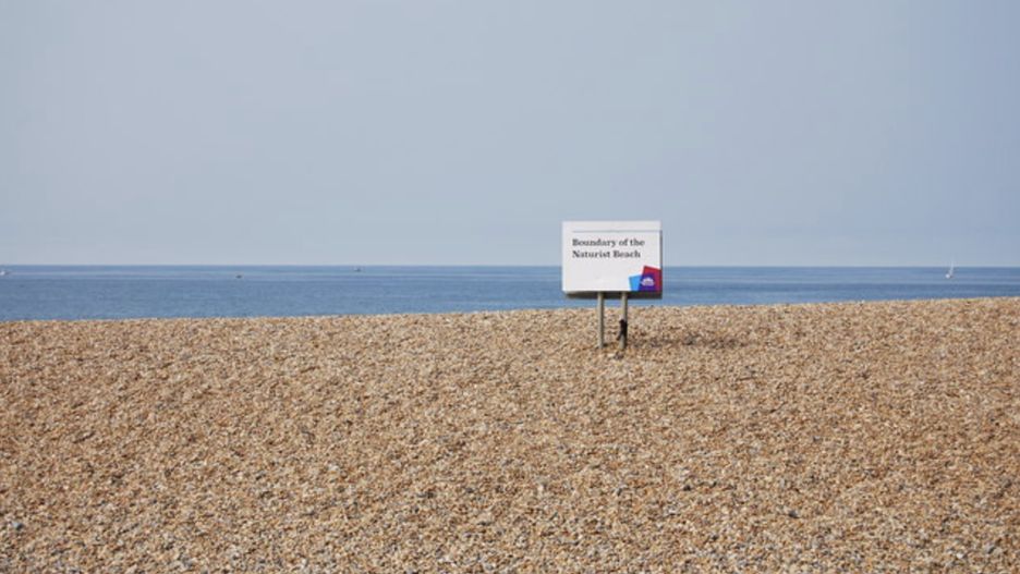 Plaża dla naturystów w Brighton