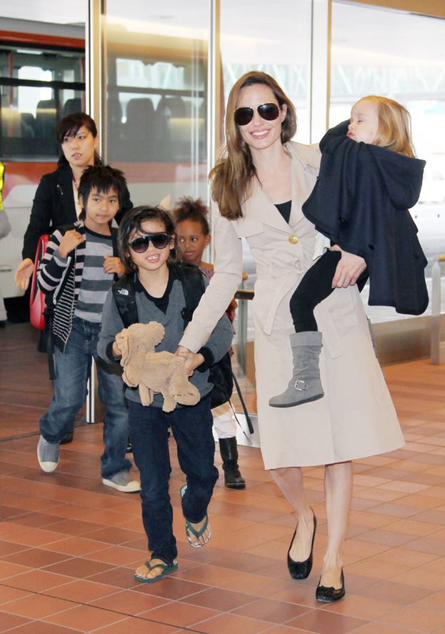 Jolie: "Lubię podróżować w święta"