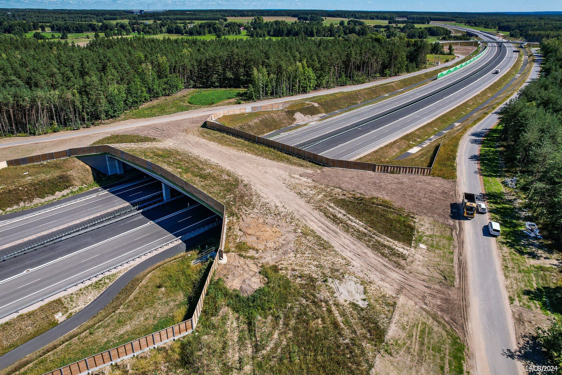 Odcinek A2 Kałuszyn - Groszki (14 sierpnia 2024 r.)