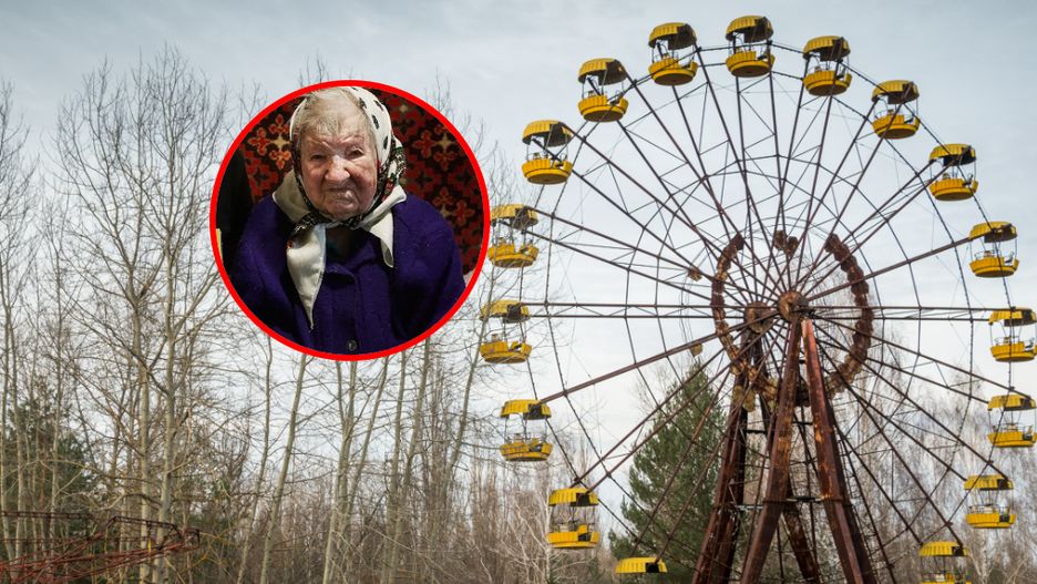 99-latka mieszka w Czarnobylu