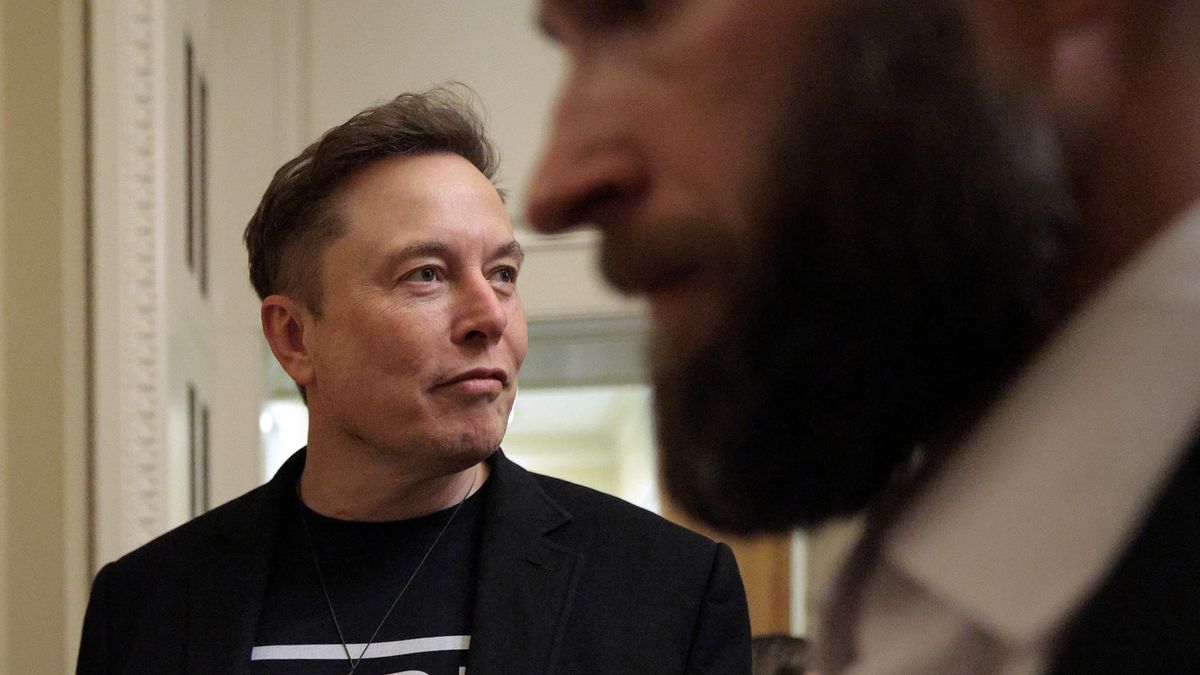 WASHINGTON, DC - MARCH 05: White House Senior Advisor to the President, Tesla and SpaceX CEO Elon Musk leaves following a meeting with Senate Republicans in the U.S. Capitol on March 05, 2025 in Washington, DC. Senators said Musk talked behind closed doors about his work with the Department of Government Efficiency (DOGE). (Photo by Chip Somodevilla/Getty Images)