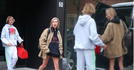 Zakochani Justin Bieber i Hailey Baldwin w drodze do kawiarni