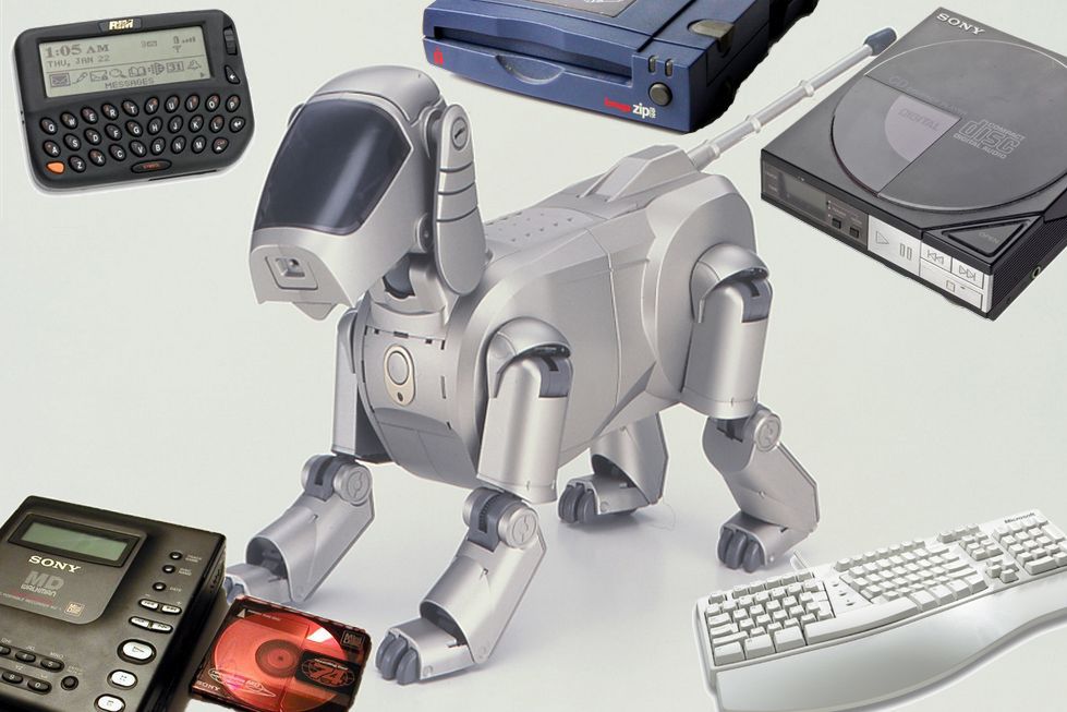 8 cudów techniki z lat 90. Napęd ZIP, robot AIBO i pager BlackBerry. Pamiętasz je?