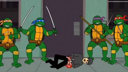 Gdyby Żółwie Ninja używały broni [wideo] 1