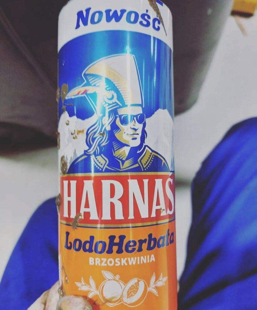 Harnaś LodoHerbata brzoskwinia w Żabce