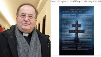 Tadeusz Rydzyk robi biznes na świętych obrazkach do "OCHRONY" PRZED KORONAWIRUSEM: "Obraz z krzyżem będzie chronił twój dom"