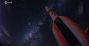 Piękny widok na gwiazdy z okolic bloku startowego rakiety Ariane 6