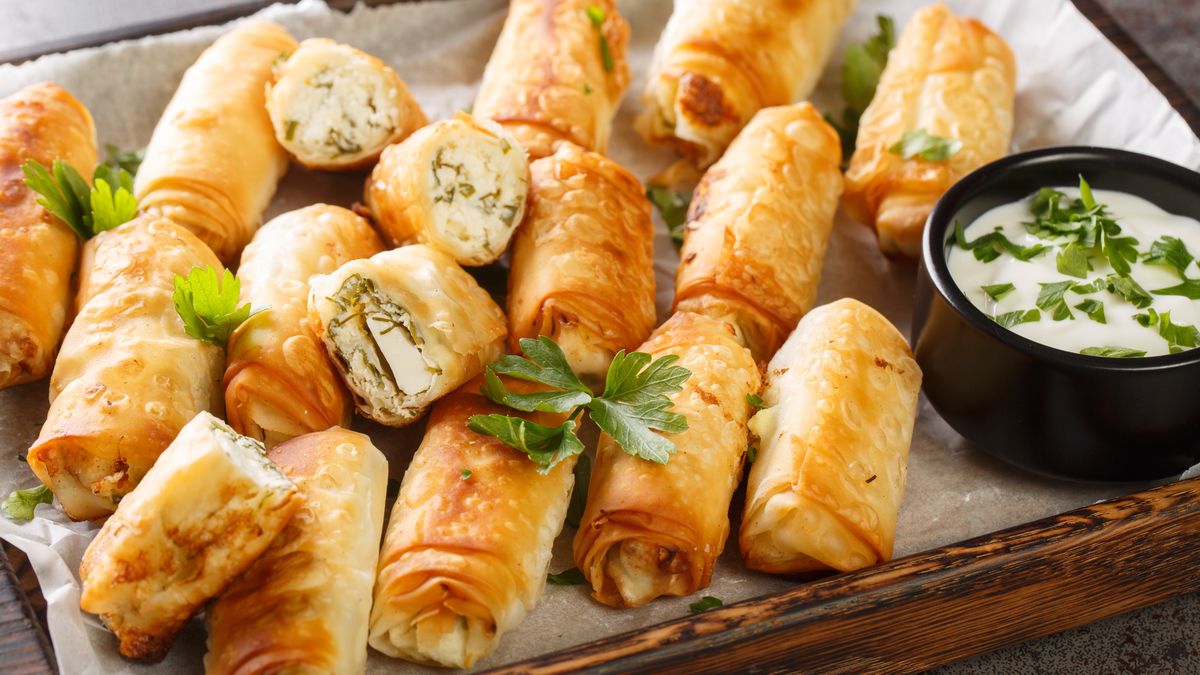 Roladka z ciasta filo