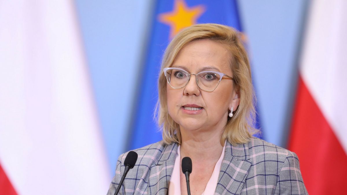 Minister klimatu i środowiska Anna Moskwa