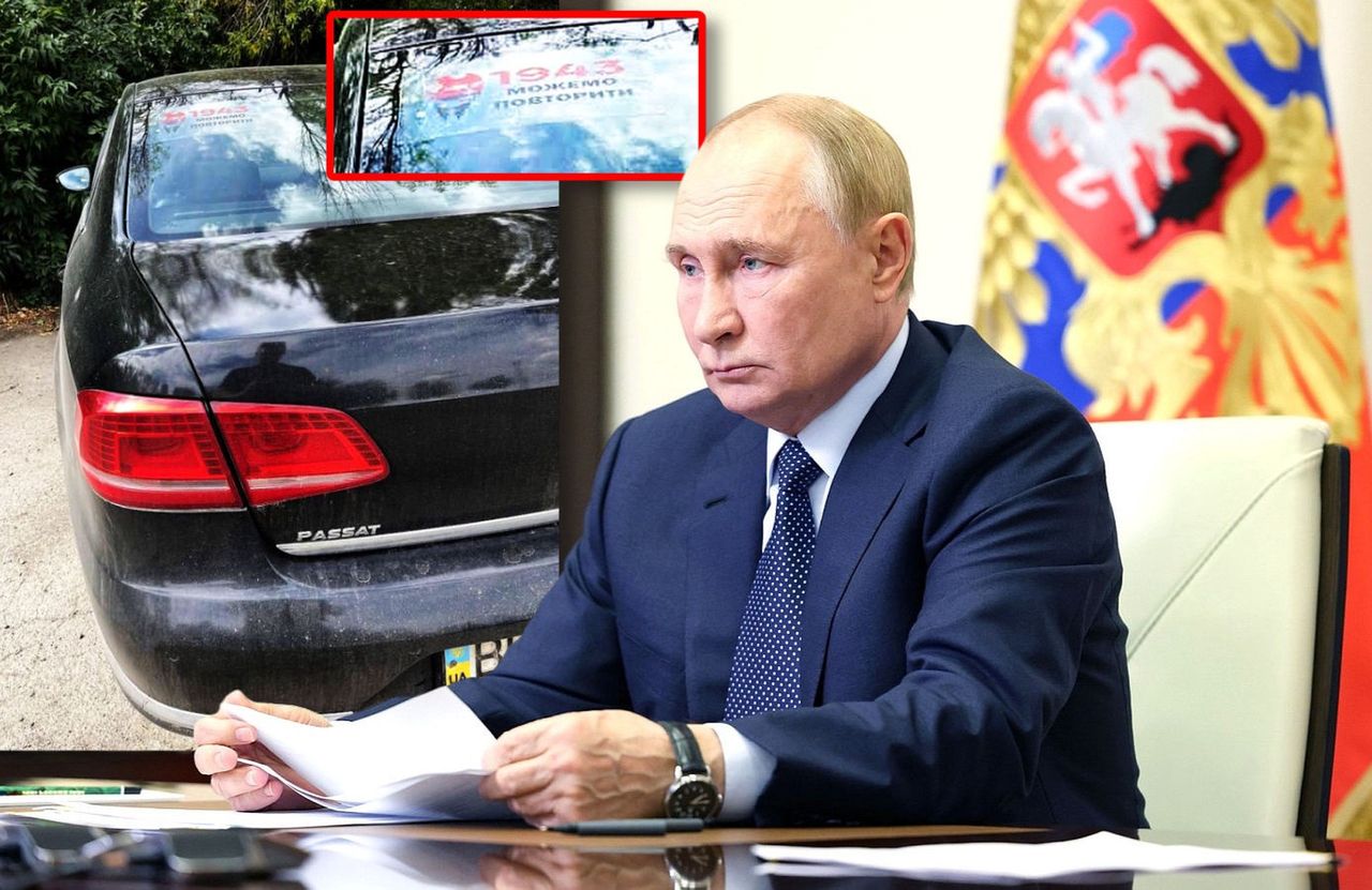 Zdjęcie oburzyło Polaków. Ukraiński wywiad demaskuje prowokację Rosji