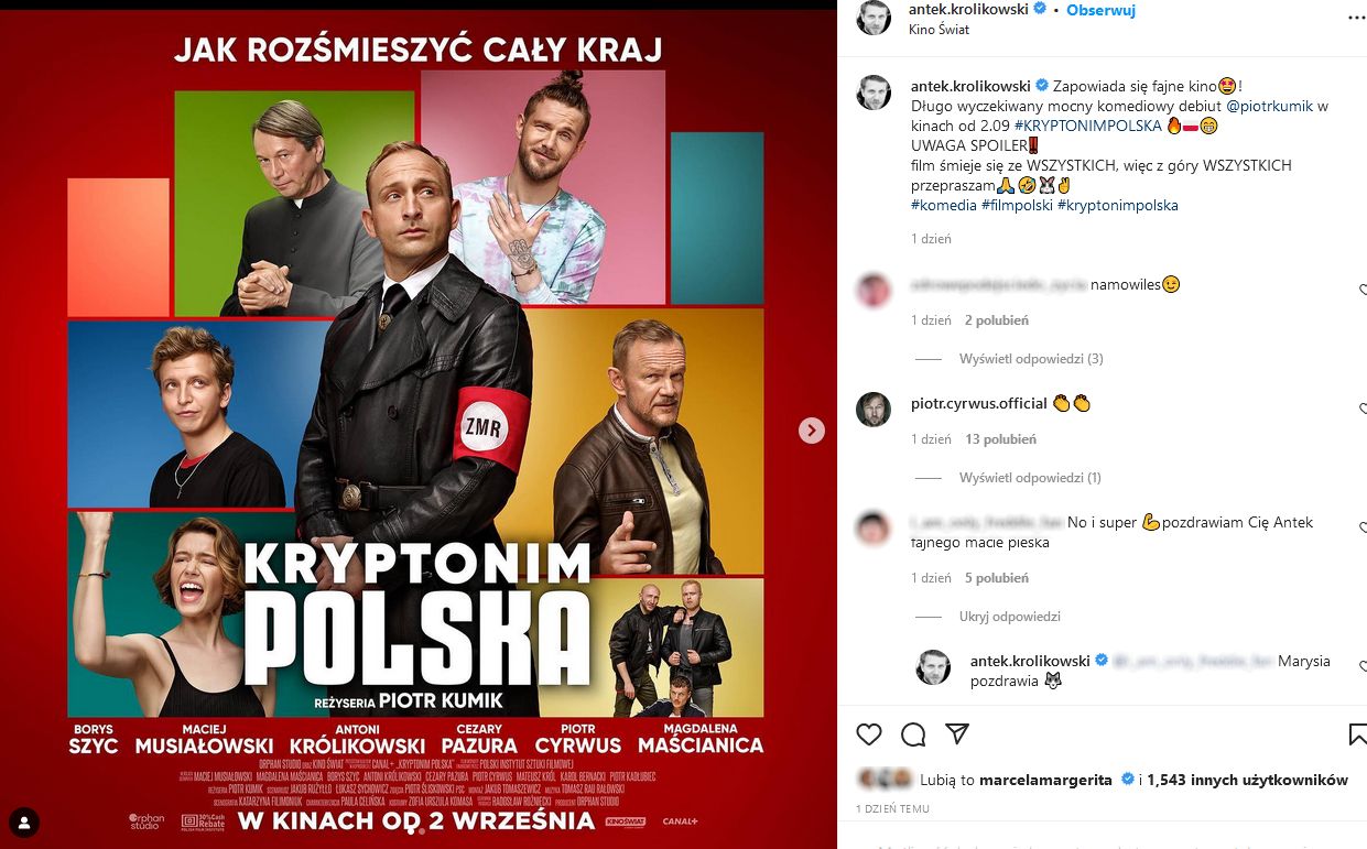 Antek Królikowski zdradził, jak wabi się pupil Izabeli