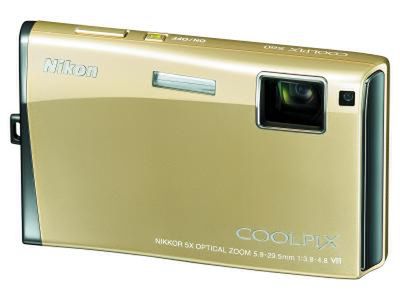 Nikon Coolpix S60 w złocie