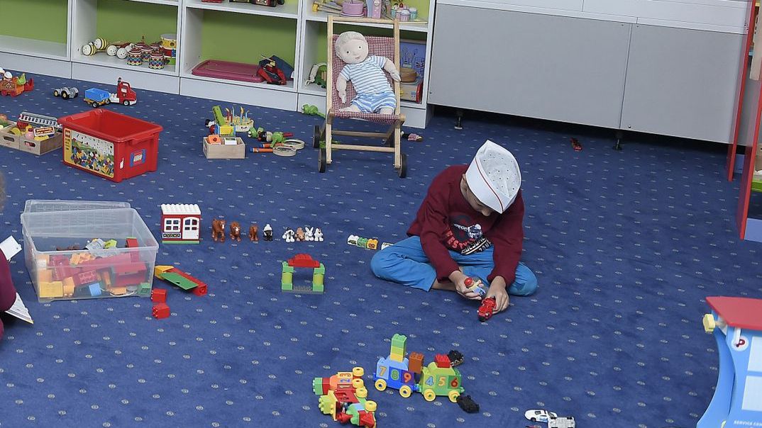 Zabawa w przedszkolu. Zdjęcie ilustracyjne