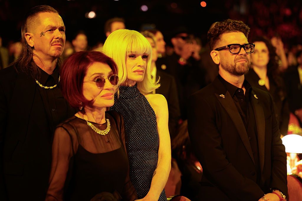 Sid Wilson, Sharon Osbourne, Kelly Osbourne i Jack Osbourne