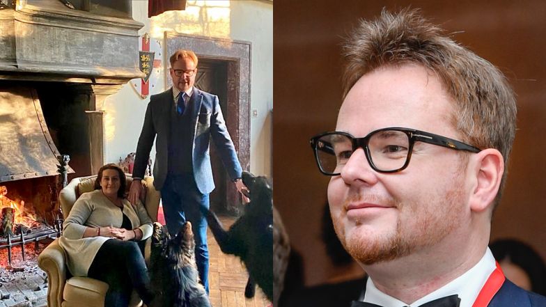 Jan Lubomirski-Lanckoroński pokazał nowe zdjęcia zamku