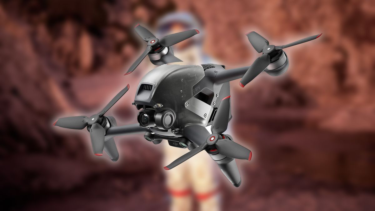 DJI FPV to nowy dron, który wygląda jak z filmów science fiction 1