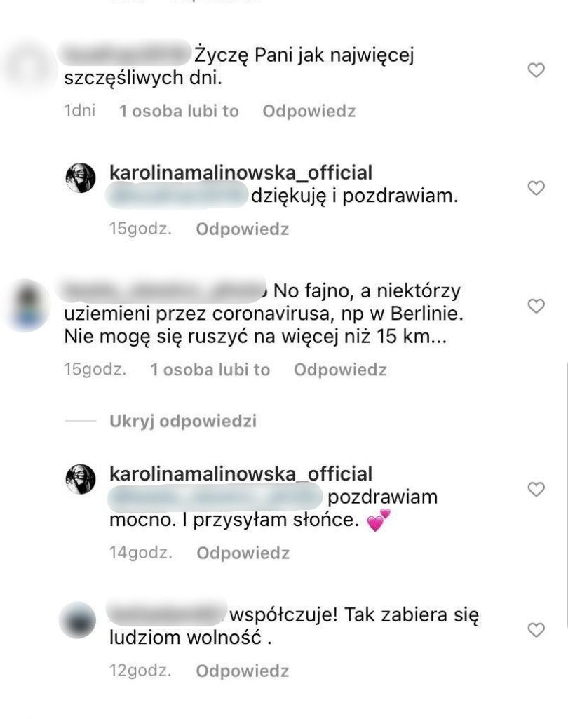 Karolina Malinowska pozdrawia internautkę z urlopu w Tulum
