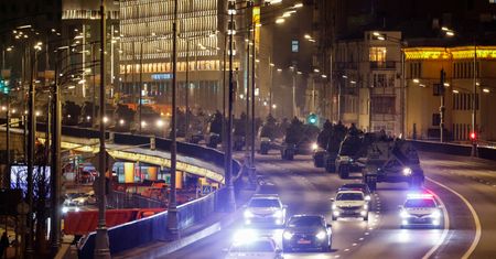 Już się szykują. Czołgi na ulicach Moskwy