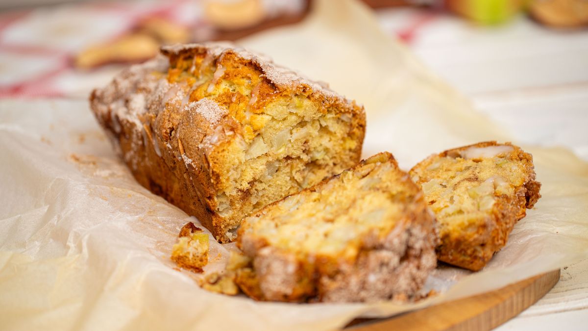 Chlebek cynamonowo-jabłkowy
