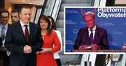 Tusk z rogami w TVP? Krytyka płynie nawet z obozu PiS