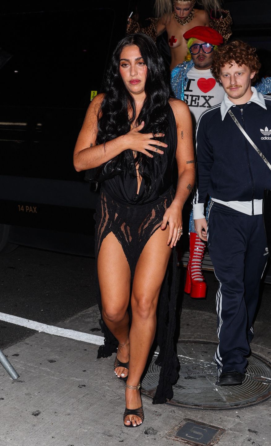 Lourdes Leon wraca z imprezy w STUDIO 54