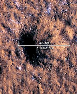 Potężne uderzenie zatrzęsło Marsem. Zagadka wigilii 2021 rozwiązana