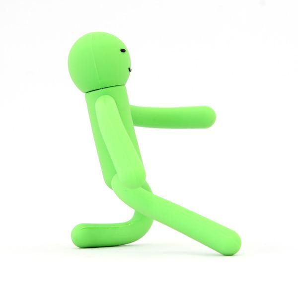 Zielona figurka ludzika z pamięcią pod USB 2
