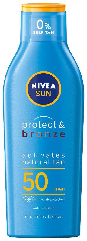 NIVEA SUN Protect&Bronze Balsam aktywujący opaleniznę SPF 50