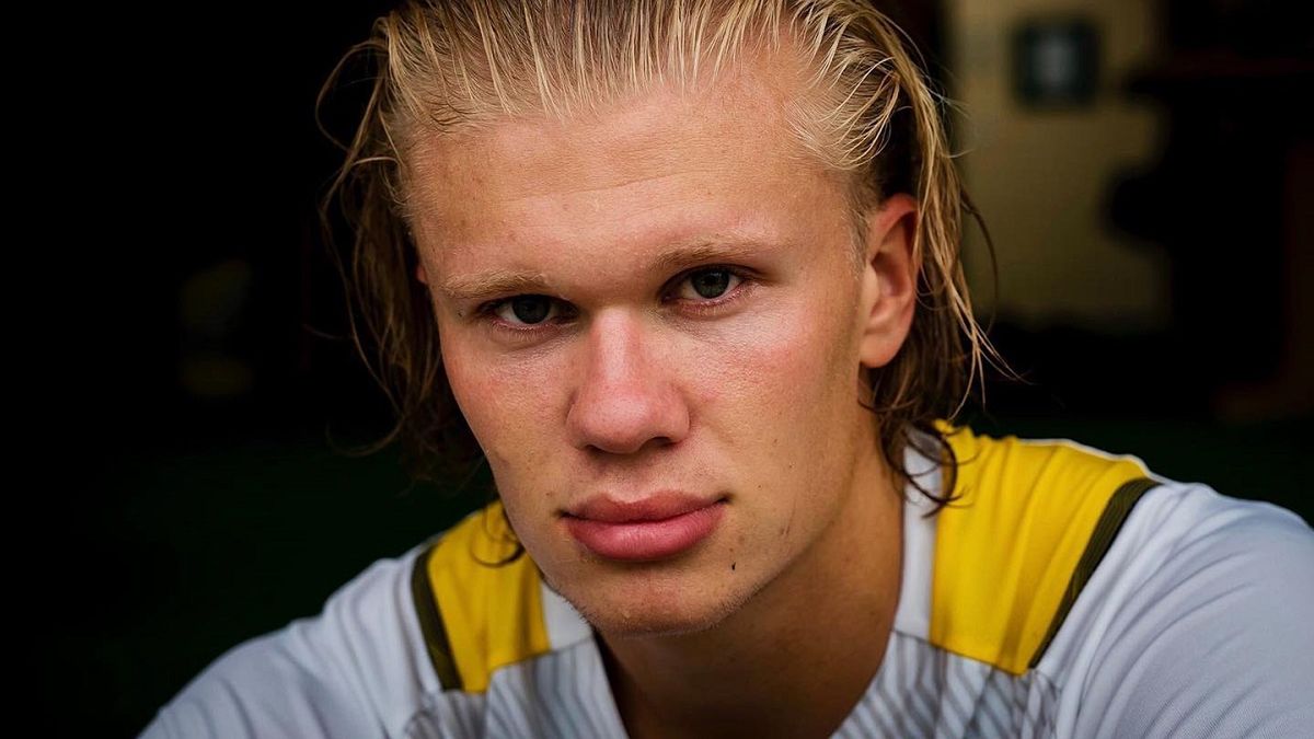 Erling Haaland w barwach Borussii Dortmund