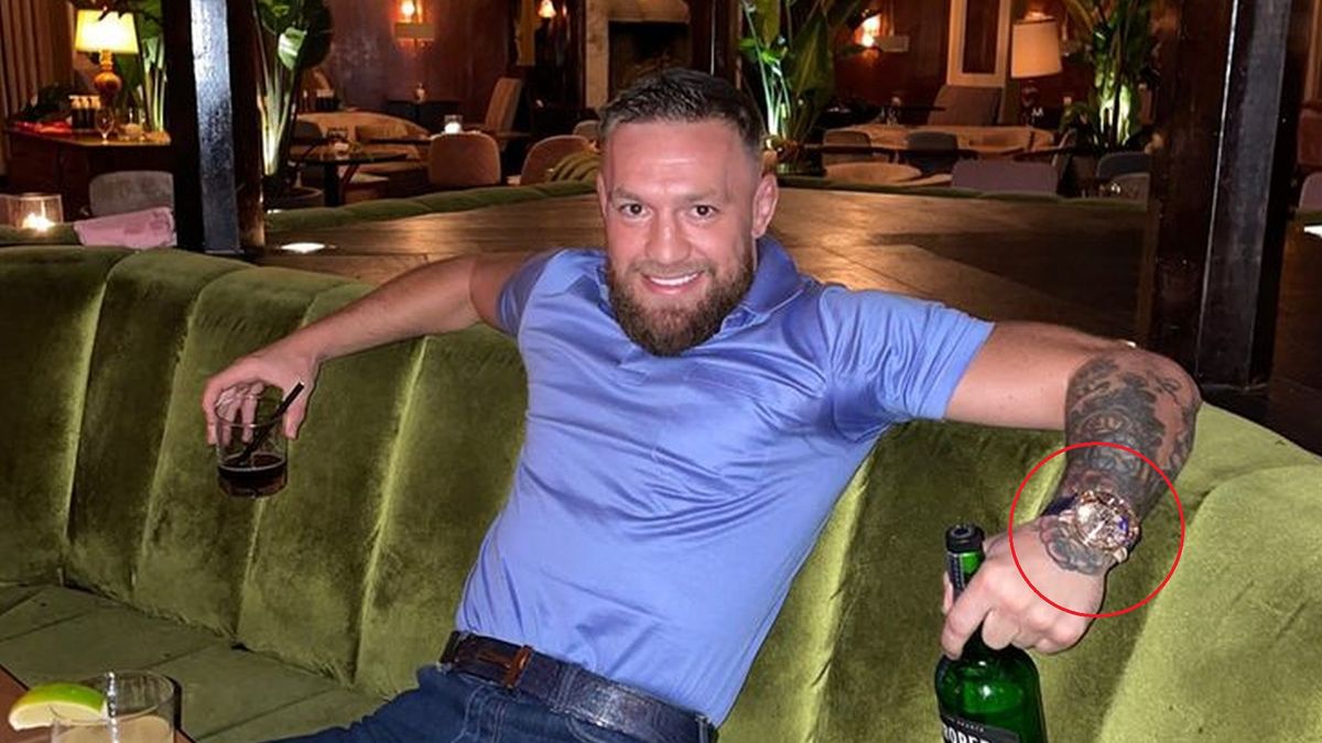 Conor McGregor kupił zegarek za 2,5 mln złotych 