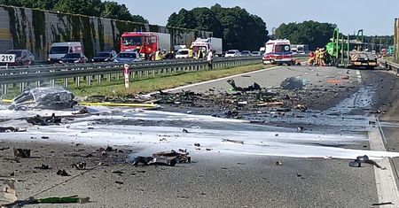 Tragedia na S8. "Jeden z naszych kierowców walczy o życie"