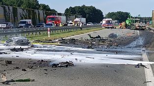 Tragedia na S8. "Jeden z naszych kierowców walczy o życie"