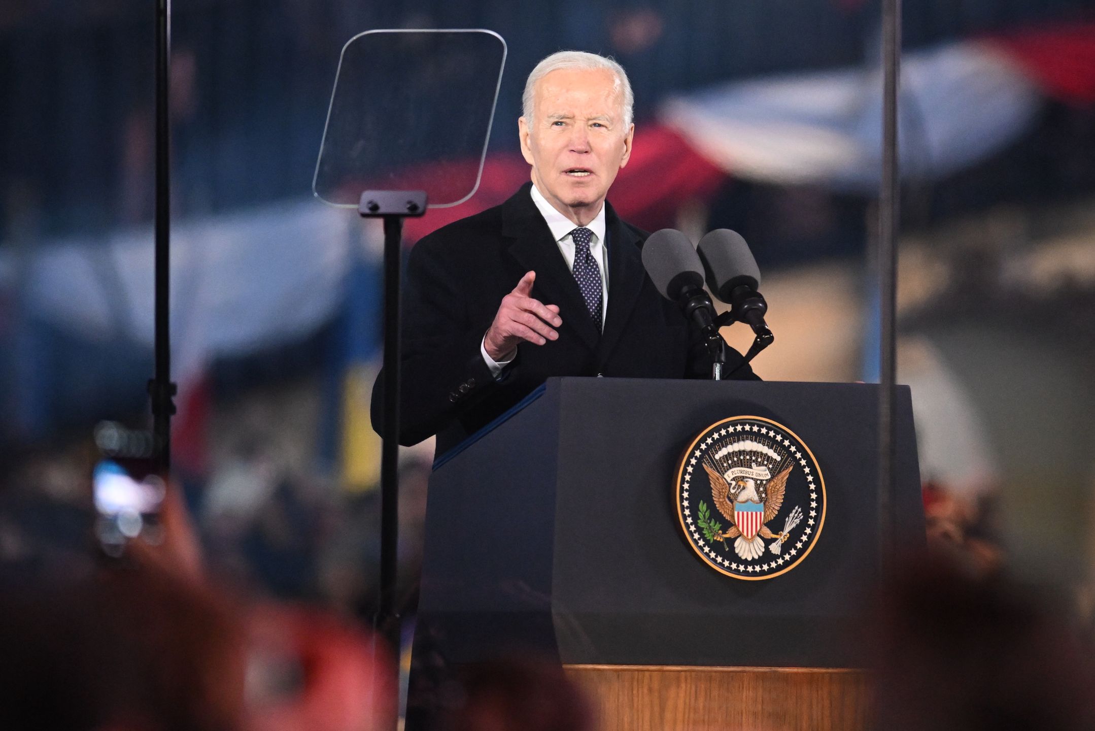 Joe Biden wyleciał z Polski. Na lotnisku doszło do drobnego wypadku