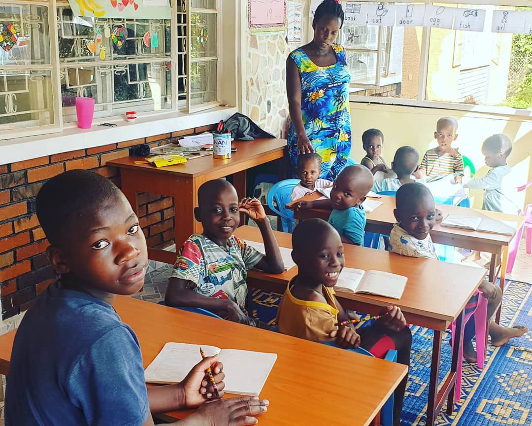 Szkoła domowa w Ugandzie