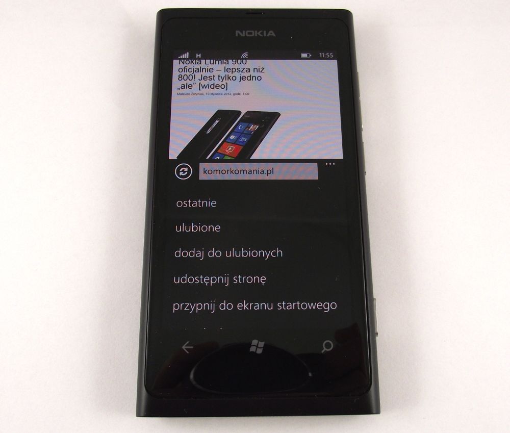 Nokia Lumia 800 - "prawdziwy" Windows Phone [test] 35