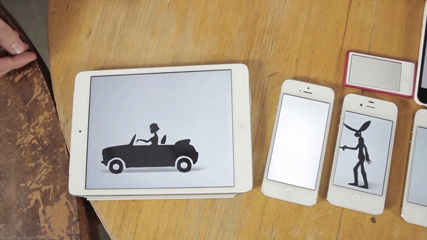 Wystarczy kilkanaście smartfonów i tabletów, trochę kreatywności i można zrobić coś takiego 1