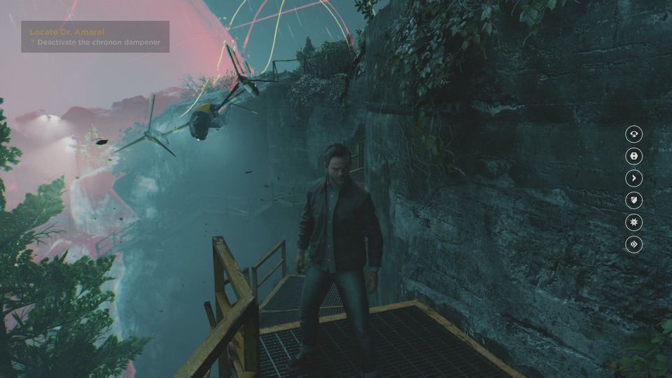 Quantum Break - zatrzymany w czasie lot drona