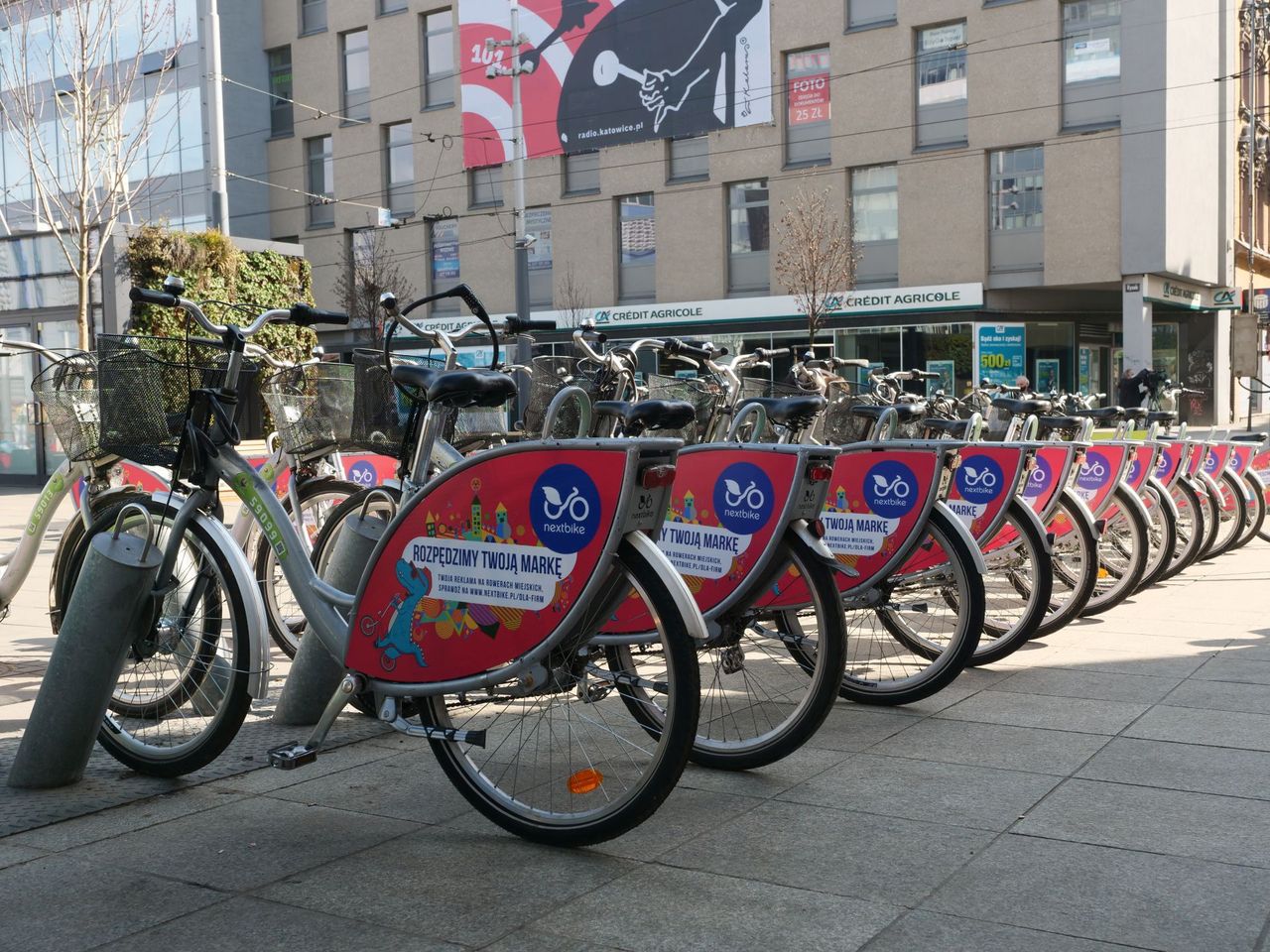 Katowice. W niedzielę, 15 kwietnia, w mieście uruchomione zostaną dwie kolejne stacje rowerowe.