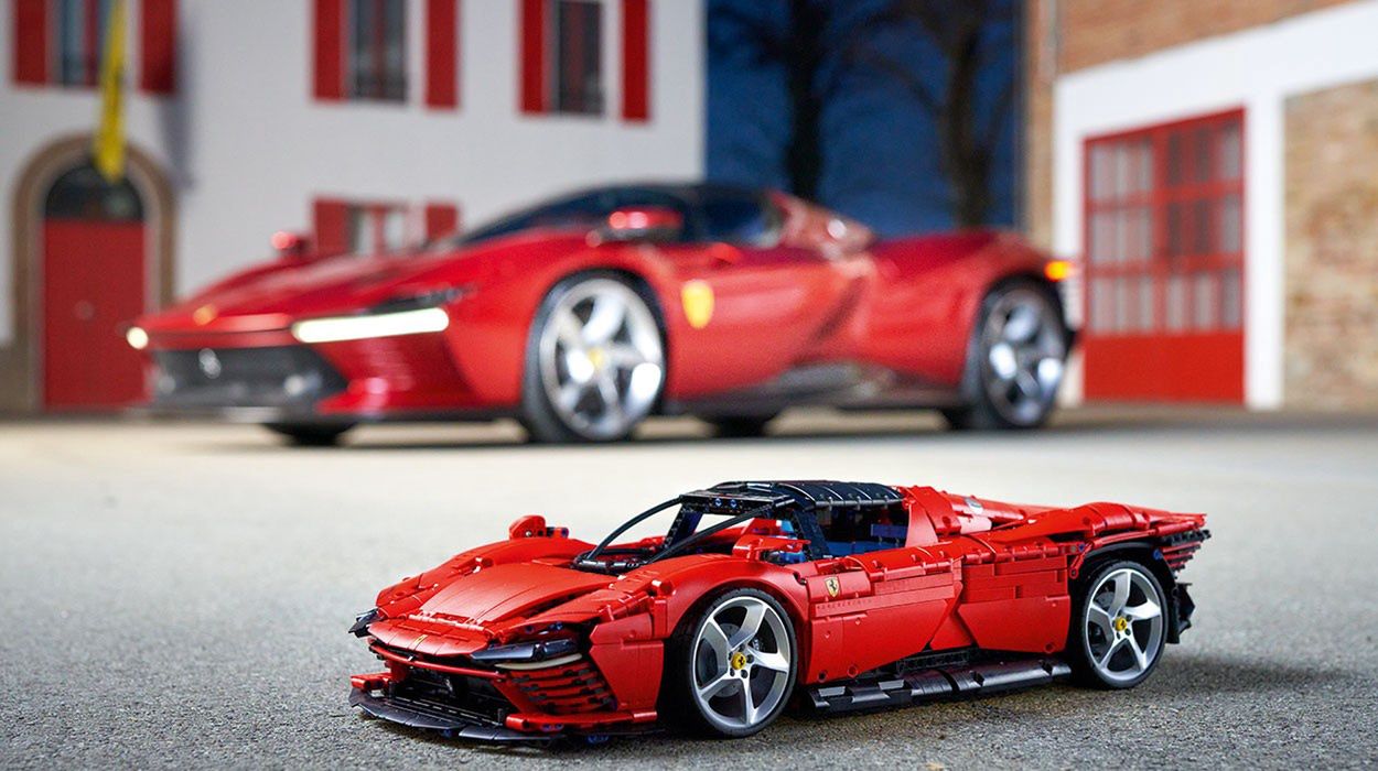 Ferrari Daytona SP3 to kolejny supersamochód odwzorowany przez Lego