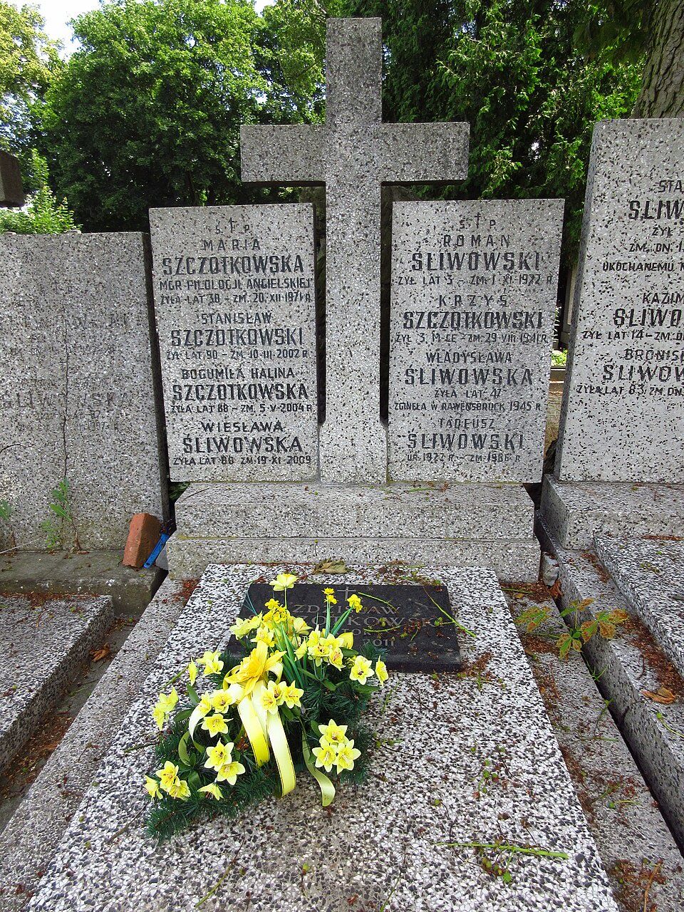Grób lektora Zdzisława Szczotkowskiego